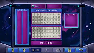 Four Kings Casino and Slots 8 number keno win