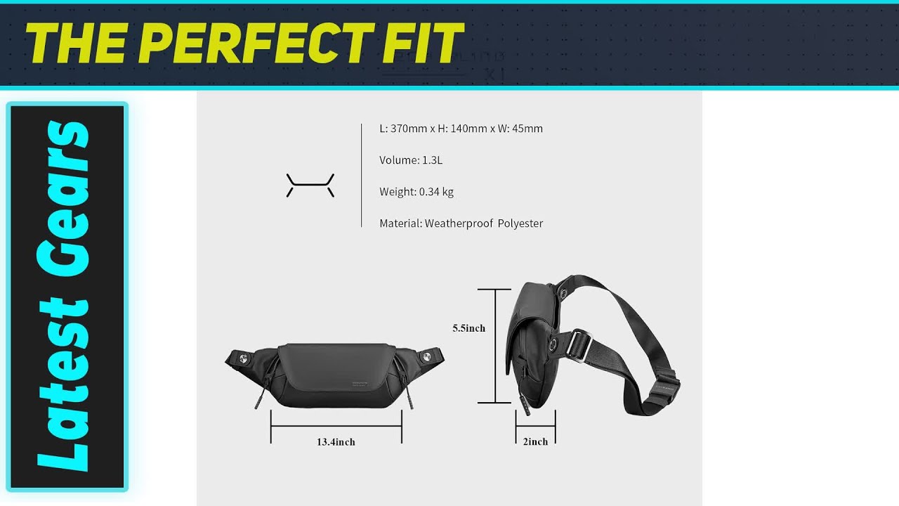 Сумка-слинг Kingsons EDC: идеальное компактное решение для переноски вещей?