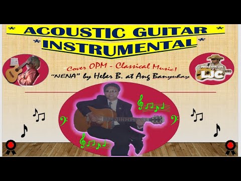 “NENA” ON ACOUSTIC GUITAR Instrumental Cover with Lyrics!