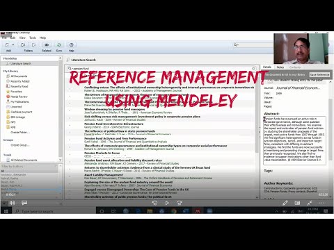 Reference Management using