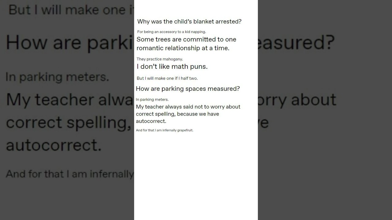 Short Joke Collection 2