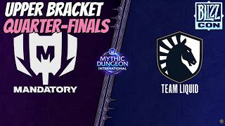 Mandatory vs. Liquid - Blizzcon Qualifier and Quarter-Finals | MDI Finals Day 2