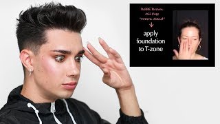 Video thumbnail of "I TRIED FOLLOWING THE FIRST EVER MAKEUP TUTORIAL"