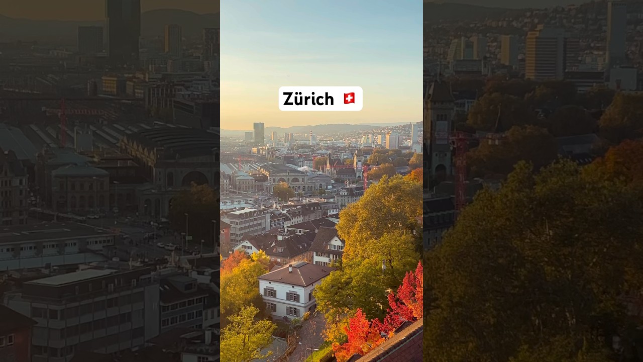 The Most Beautiful Viewpoint in Zurich Switzerland | Amazing City Views