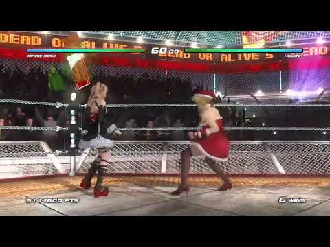 DEAD OR ALIVE 5 Last Round - PS4 - Survival - Rookie - High Score - Marie Rose - 8,824,000 Pts