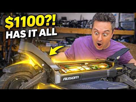 This $1100 Scooter Has It ALL! Ausom DT2 Pro Review!