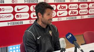 EN DIRECTO: Lolo Escobar, entrenador del #algeciras previa Atlético B