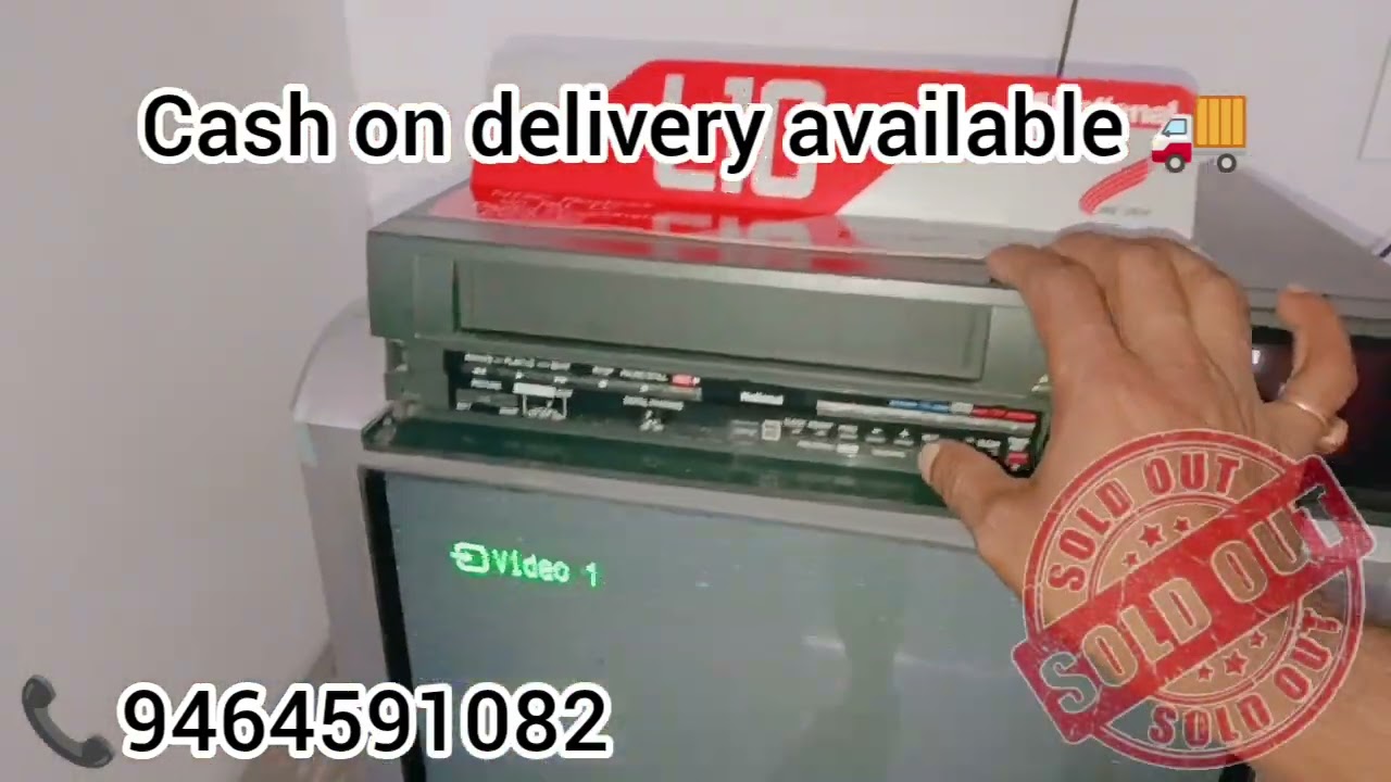 NATIONAL VCR L10 SOLD OUT TO LUDHIANA PUNJAB