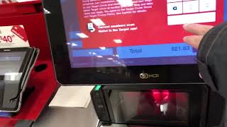 Target Self Checkout By NCR