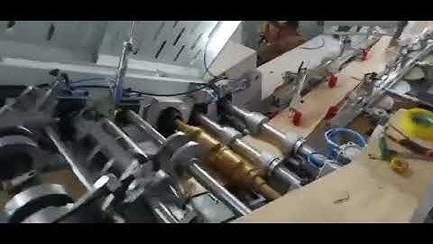 square bottom paper bag machine testing video
