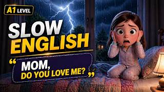 mom do you love me😱| Easy English Listening Practice (A2 Level)