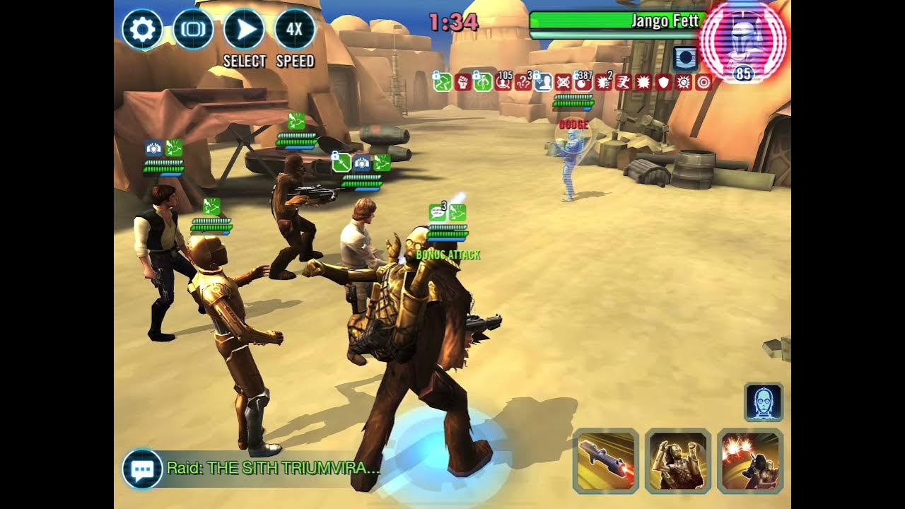 TM lock Jango for Blinding Assault feat in Conquest swgoh YouTube