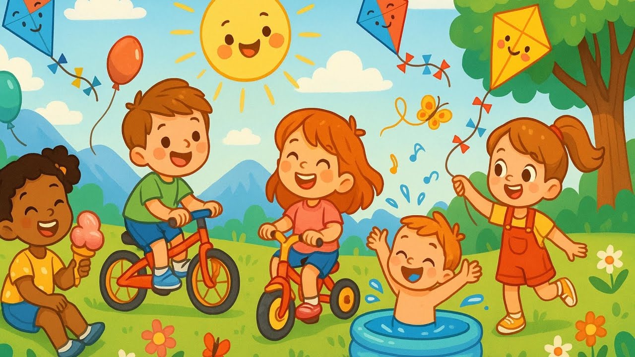 Sommer, Sonne, Ferienzeit ☀️ | Lustiges Sommerlied für Kinder | Kinderlieder und Spaß