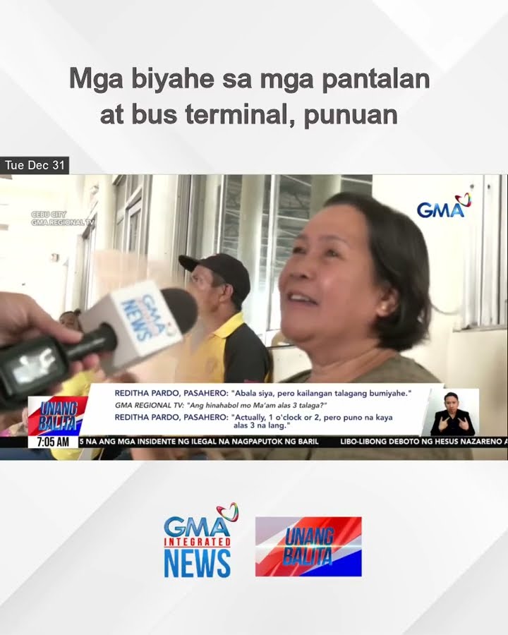 Mga biyahe sa mga pantalan at bus terminal, punuan | Unang Balita