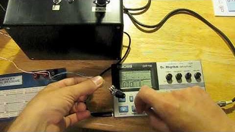 Boss DR 110 Modded w/din sync and Future Retro Mobius