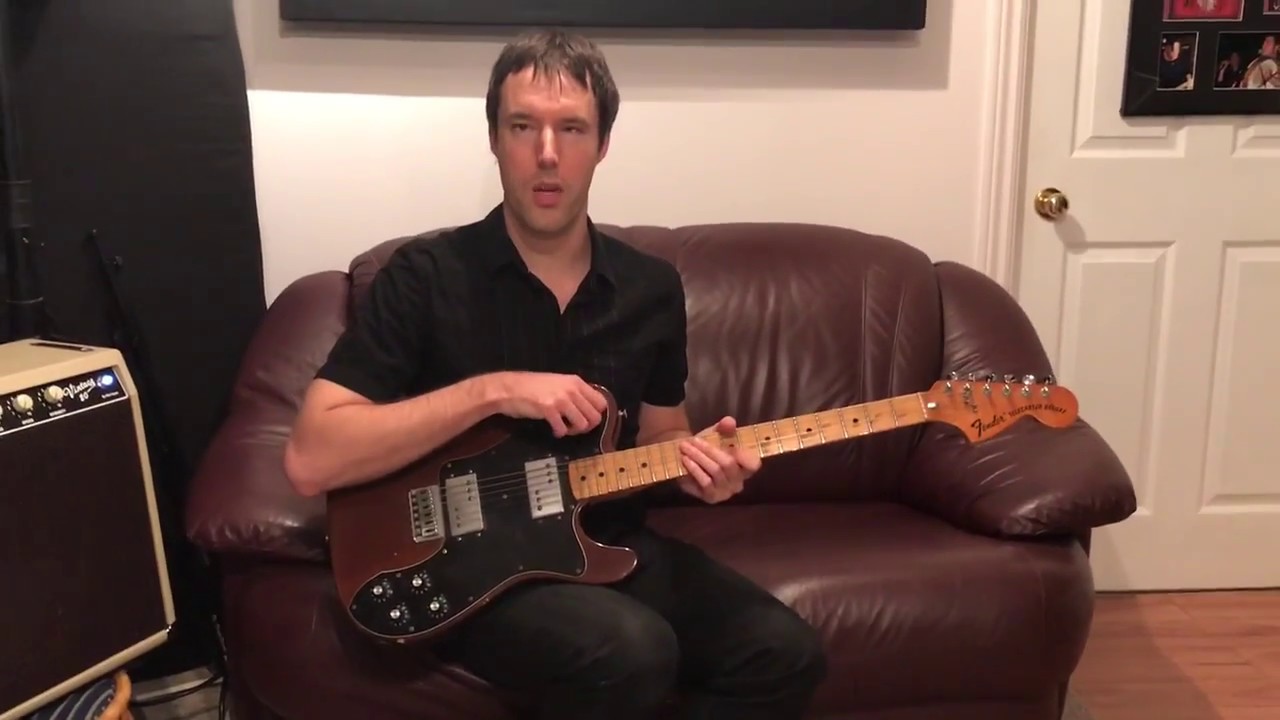 Guitar Tone Tuesday: Episode 3: A Tale of Two Tele’s: 1973 Fender Tele Deluxe vs. Brown Bear Tele