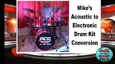 Acoustic to Electronic Drum Kit conversion with 2BoxDrumit Five module