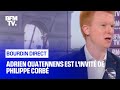 Adrien Quatennens face à Philippe Corbé en direct