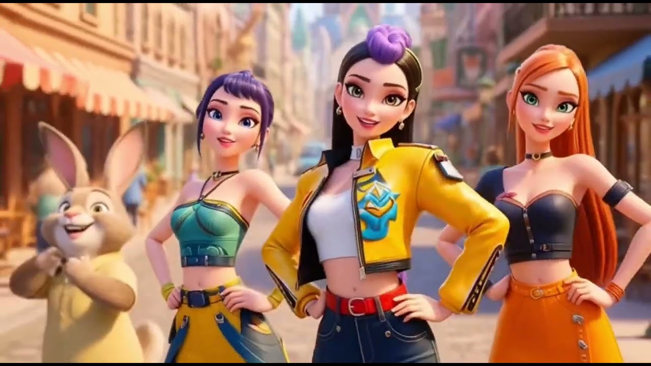 🔮 Demon Hunters in Zootopia 2 | K-Pop Animated Music Video