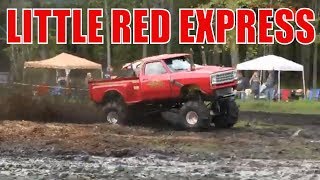 PERKINS MUD BOG - LITTLE RED EXPRESS Dodge Mega Truck
