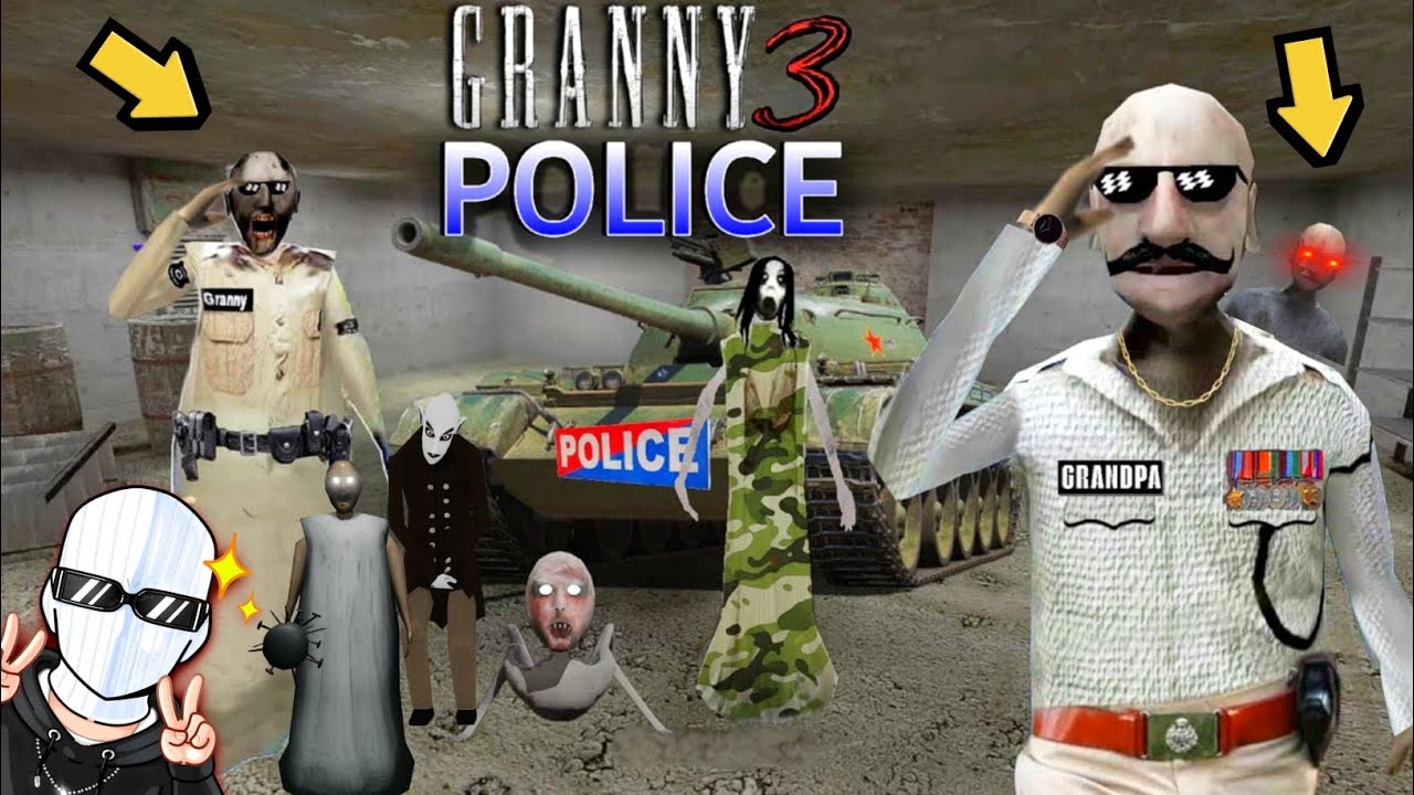 Escape Police Prison Granny Survival game ! granny Horror game Escape