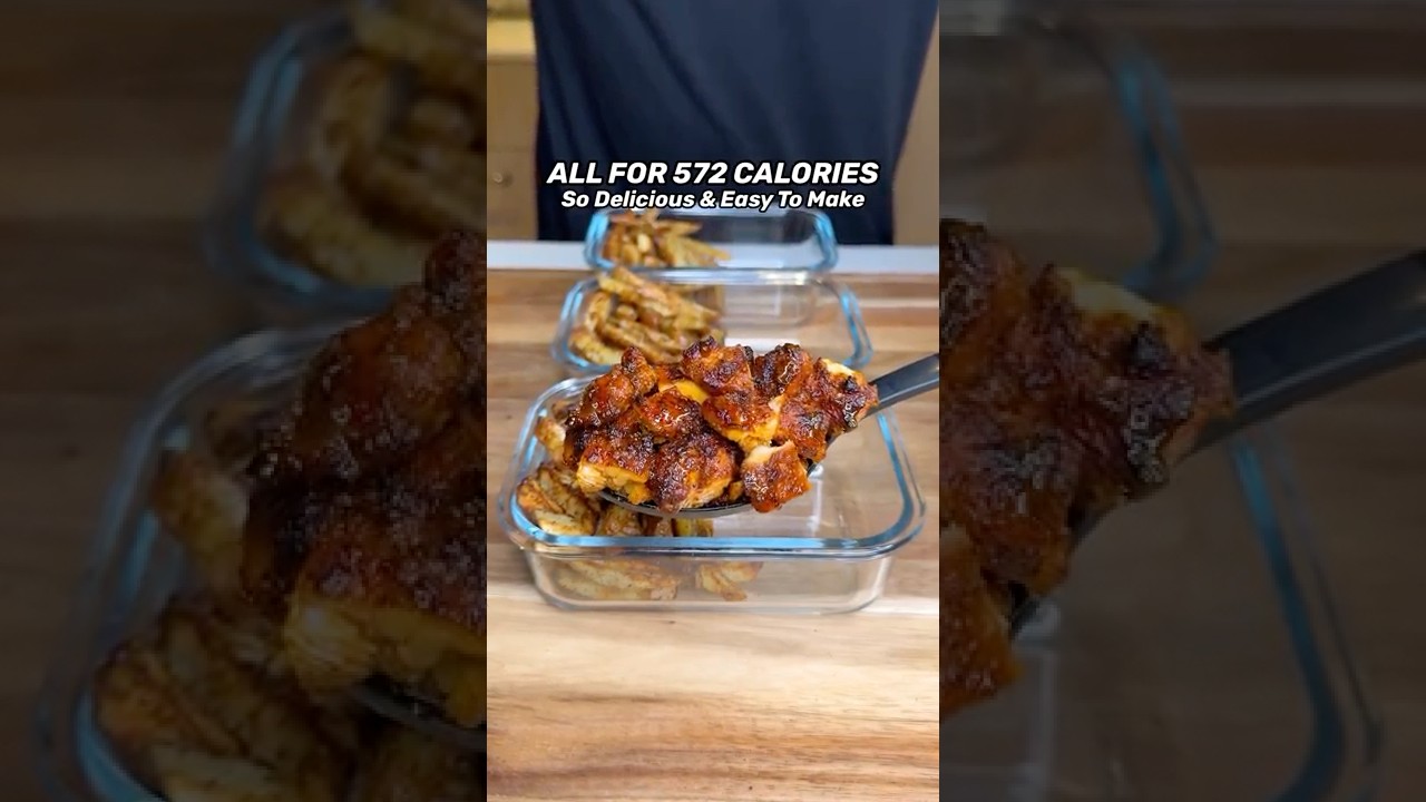 Crispy Tandoori Chicken & Chips🍗🍟🔥 No Reason To Eat Plain Chicken & Rice 