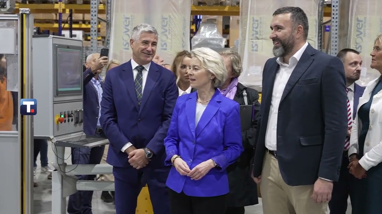 Fon der Lajen i Miščević obišle kompaniju "Master Solar" u Surčinu