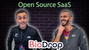 Open Source SaaS BioDrop with @francescociulla