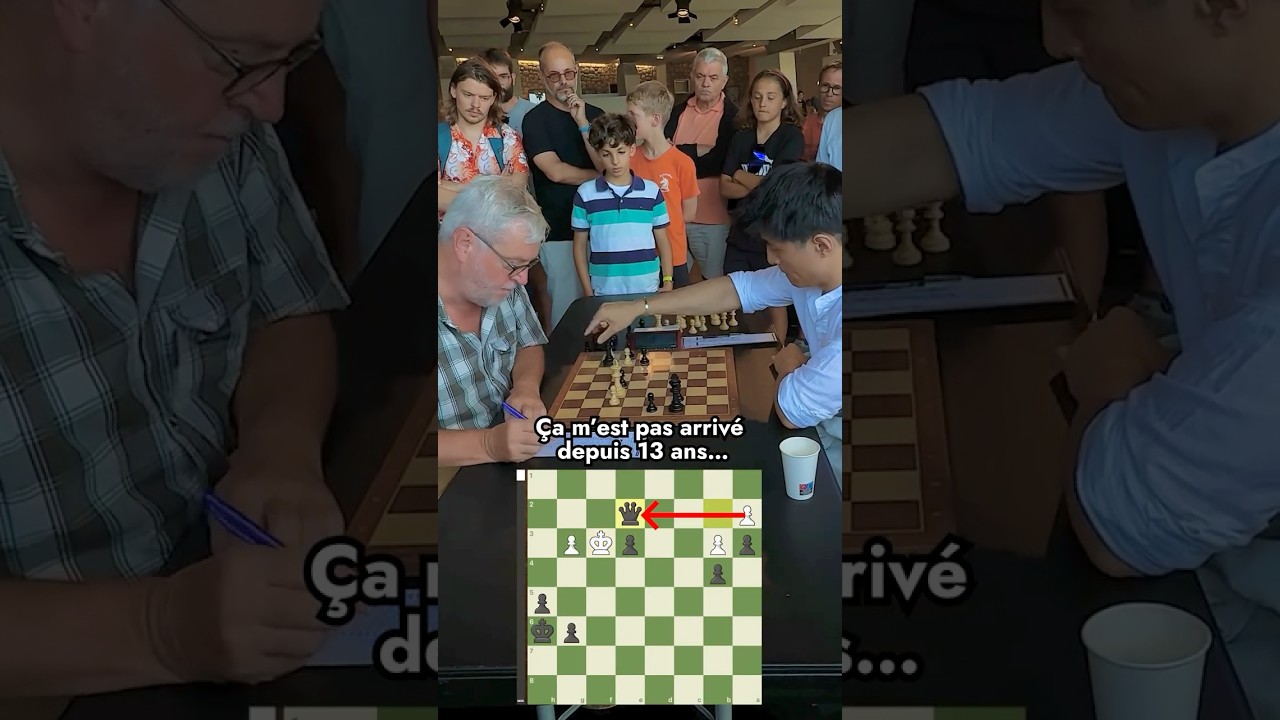 Ça m’est pas arrivé depuis 13 ans 🥹