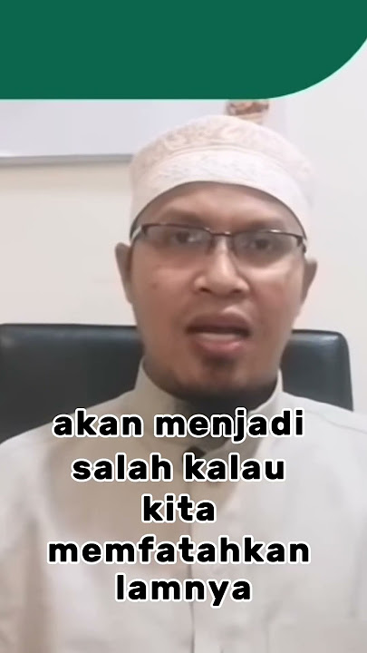 WAJIB TAU!! KESALAHAN PADA LAFADZ IQOMAH