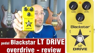 Pedal Overdrive Blackstar Drive Lt Review Comentários Impressões