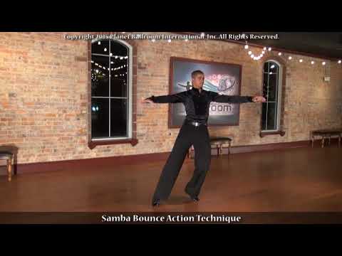 Planet Ballroom® - Bronze 3 & 4 - SAMBA - Technique - Samba Bounce Action