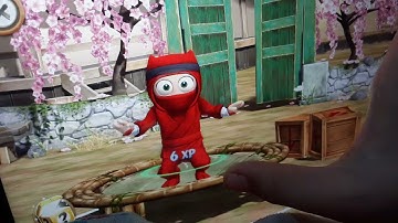 Clumsy Ninja: Training The Ninja! Clumsy Ninja part 1!