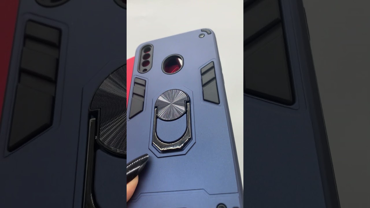 New Grip Ring Design Case Hard Back Cover for Samsung A20s