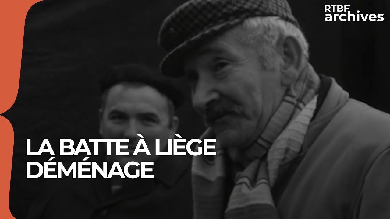 La Batte à Liège : le plus vieux marché de Belgique déménage en 1969 - RTBF Archives