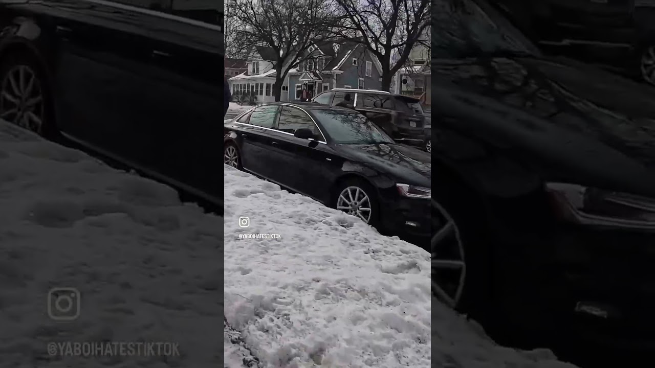 ICE AGENT SLIPS AND FALLS ON ICE