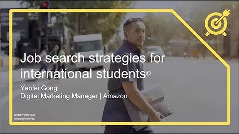 ACC Workshop: Job Search Strategies for International Students