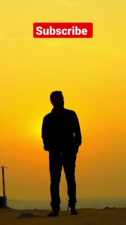 silhouette of a man walking
