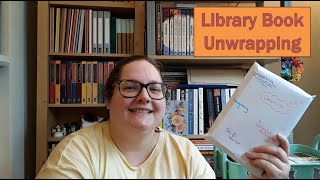 Library book unwrapping