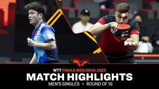 Fan Zhendong vs Darko Jorgic | MS R16 | WTT Finals Men Doha 2023