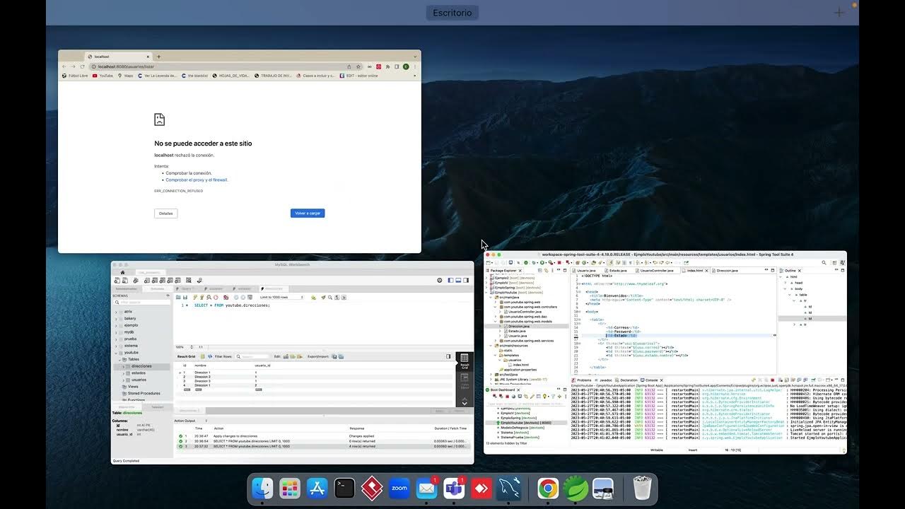 Spring Boot JPA THYMELEAF MYSQL II YouTube