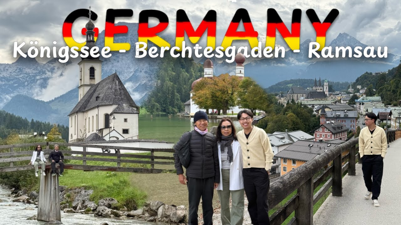 Trio on Tour เที่ยวนี้มีพ่อแม่ Ep.5 ล่องเรือ Königssee น้ำใสสู่โบสถ์ในเขา Ramsau bei Berchtesgaden
