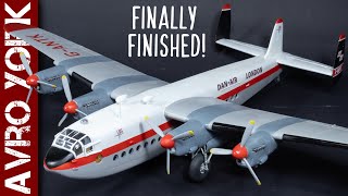 Dan-Air Avro York For Tiny Flying Legends Mach 2 172 Scale Model Kit