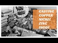 Casting Nickel Copper Zinc Ingot Melting Metal