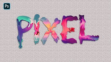 Paint Text Effect | How To Make Dripping Text Effect In Photoshop | Photoshop Tutorial