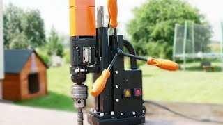 Homemade Magnetic Drill - BUILD