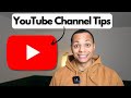 LIVE: YouTube Channel Tips