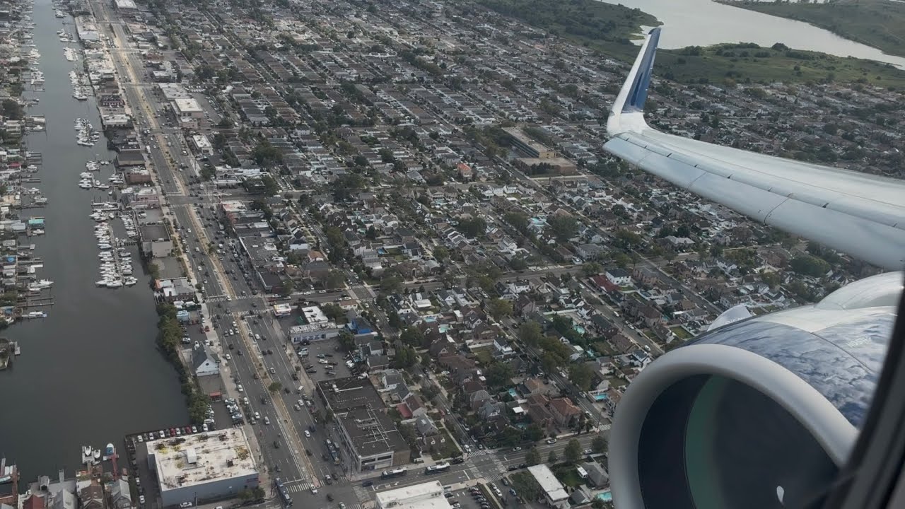 Delta Air Lines Airbus A321neo Landing at New York JFK International Airport