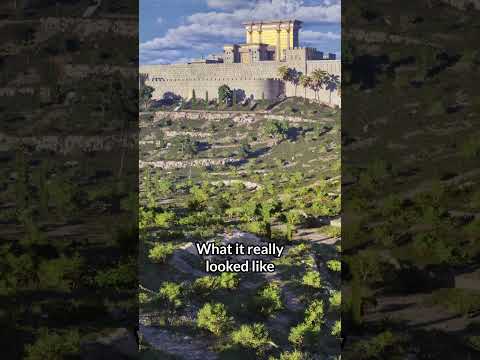 What A.I. thinks ancient Gethsemane looked like, vs. what Gethsemane actually looked like!