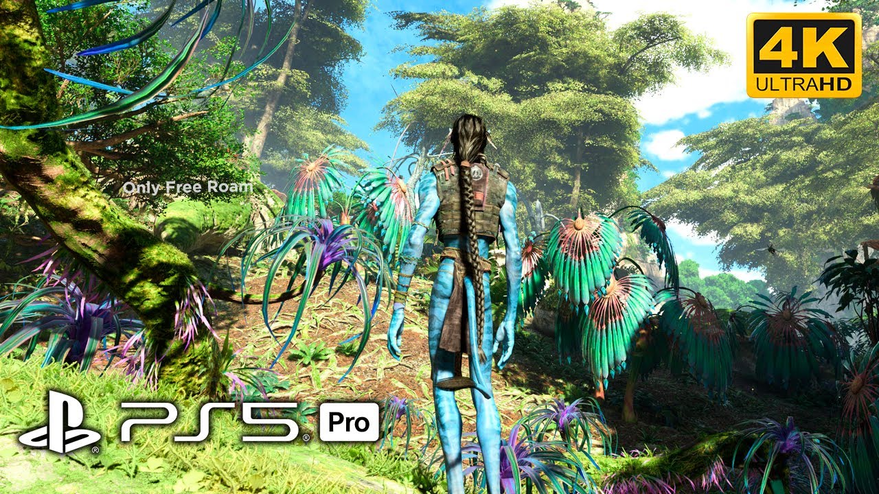 Avatar: Frontiers of Pandora - Graphics Look Incredible! Gameplay (PS5 Pro) 4K Ultra